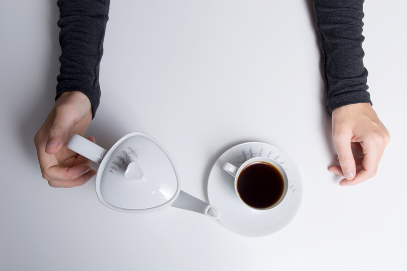 Anleitung - Tasse Kaffee einschenken - How to pour a cup of coffee