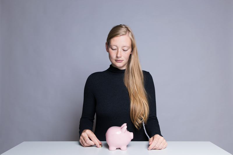 Anleitung - Ein Sparschwein befüllen - How to fill a piggy bank