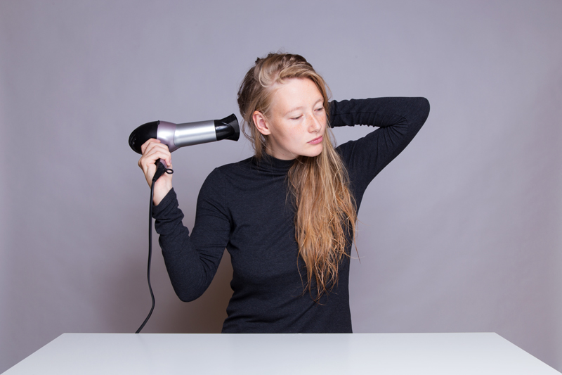 Anleitung - Sich die Haare föhnen - How to blow-dry your hair