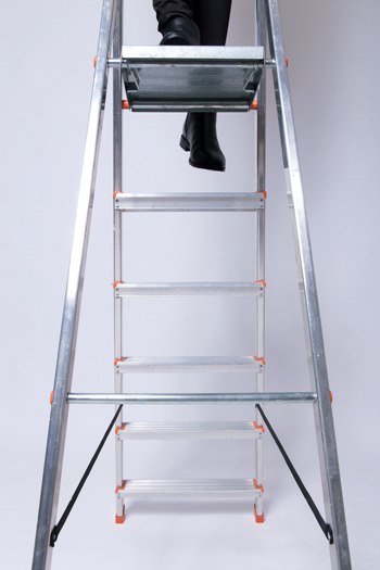 Anleitung - Auf eine Leiter steigen - How to climb a ladder