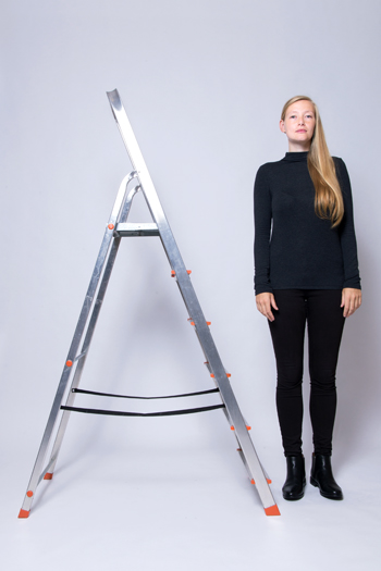 Anleitung - Auf eine Leiter steigen - How to climb a ladder