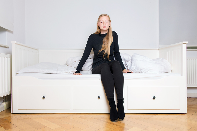 Anleitung - aus dem Bett aufstehen - How to get out of bed